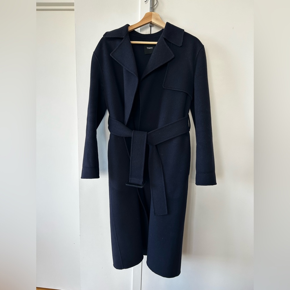Theory Coat Wool and Cashmere